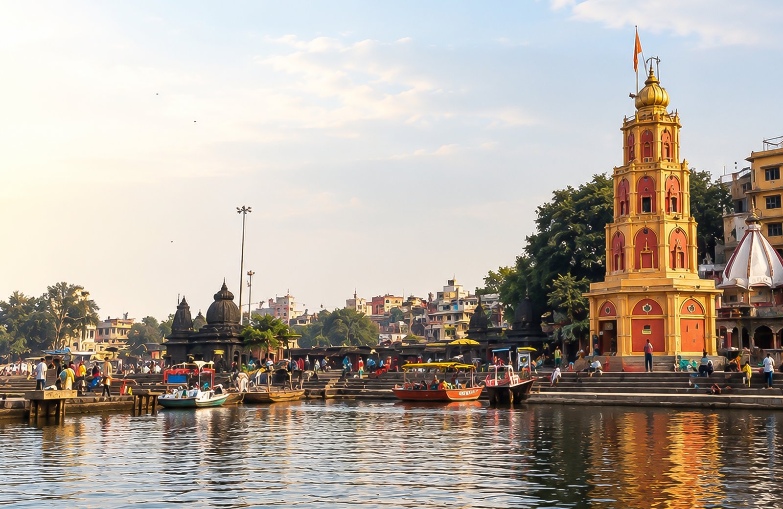 Ramkund Holy Bathing Tank on Godavari River